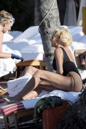 Victoria Silvstedt in a Swimsuit - St Barths 01/05/2021