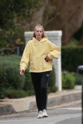 Abby Champion and Patrick Schwarzenegger - Out in Santa Monica 01/31/2021