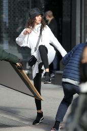 Alanna Arrington - Photoshoot for DKNY in New York 02/10/2021