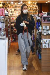 Alessandra Ambrosio - Shopping at Brentwood Beauty Center and Bristol Farms 02/22/2021
