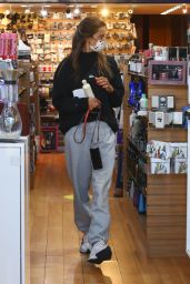 Alessandra Ambrosio - Shopping at Brentwood Beauty Center and Bristol Farms 02/22/2021