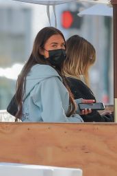 Anastasia Karanikolaou and Kelsey Calemine - Croft Alley in Beverly Hills 02/18/2021