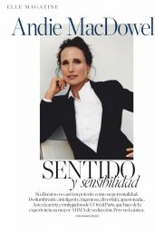 Andie MacDowell - ELLE Magazine Spain March 2021 Issue