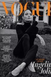 Angelina Jolie - Vogue UK March 2021