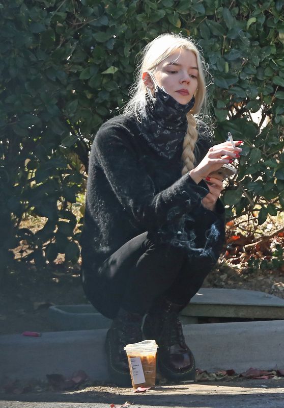 Anya Taylor-Joy - Out in Los Angeles 02/26/2021