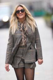 Ashley Roberts - Leaving the Global Radio Studios in London 02/22/2021