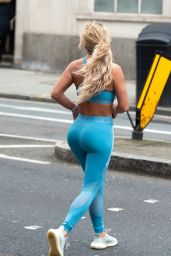 Bianca Gascoigne - Run in London 02/24/2021