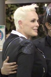 Brigitte Nielsen at Il Pastaio in Beverly Hills 02/22/2021