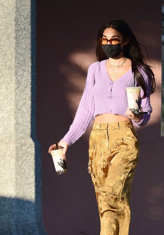 Chantel Jeffries in Casual Outfit 02/04/2021