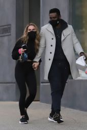 Chrishell Stause and Keo Motsepe - Out in West Hollywood 02/18/2021