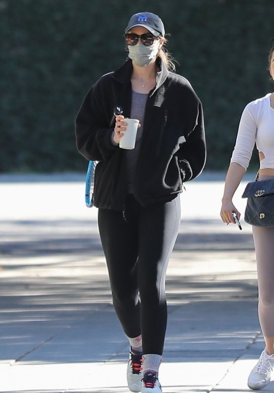 Christina Schwarzenegger in Comfy Outfit - Brentwood 02/22/2021