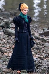 Claire Danes - "The Essex Serpent" Set in London 02/22/2021