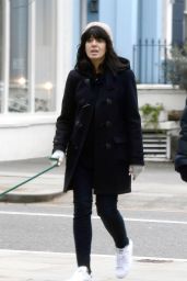 Claudia Winkleman - Out in London 02/19/2021