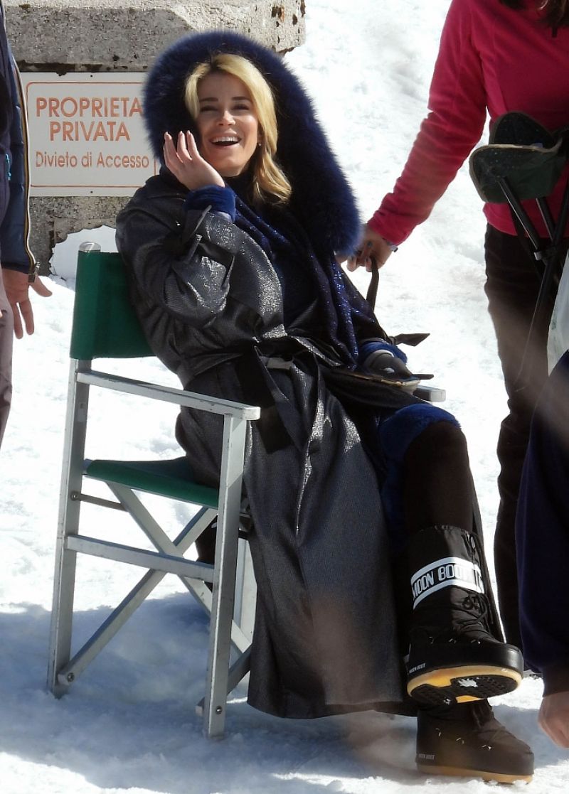 Diletta Leotta - "Who Framed Santa Claus?" Set in Terminillo 02/18/2021