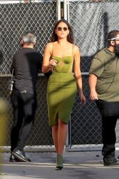 Eiza Gonzalez - Arriving at the Jimmy Kimmel Live Studios in Los Angeles 02/16/2021