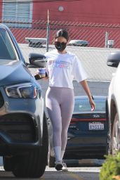 Eiza Gonzalez in Tights - Leaving a Gym in LA 02/22/2021