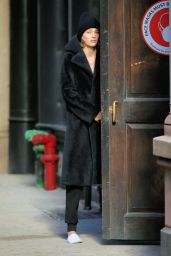 Ella Rattigan - Heading to an DKNY Photoshoot in NY 02/10/2021
