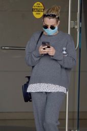 Emma Roberts - Leaving a Meeting in Century City 02/03/2021