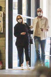 Emma Stone With Dave McCary - Los Angeles 02/26/2021