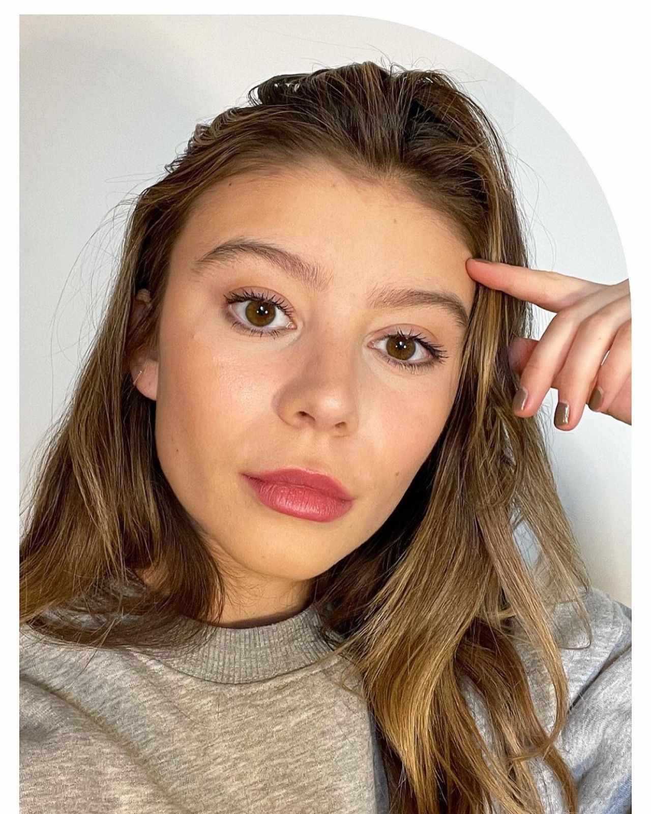 G. Hannelius 02/09/2021 • CelebMafia