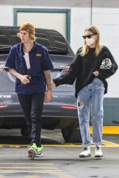 Hailey Rhode Bieber and Justin Bieber - Running Errands in Beverly ...