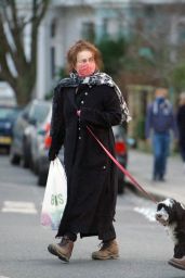 Helena Bonham Carter - Running Errands in London 02/21/2021