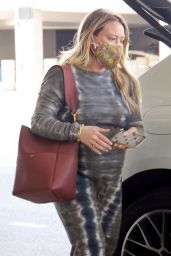 Hilary Duff at LAX Airport 02/12/2021