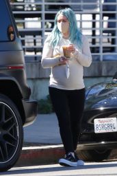 Hilary Duff in Casual Outfit - LA 02/21/2021