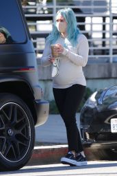 Hilary Duff in Casual Outfit - LA 02/21/2021