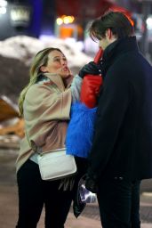 Hilary Duff - "Younger" Set Filming in New York 02/11/2021