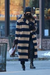 Irina Shayk Street Fashion - New York City 02/08/2021
