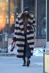 Irina Shayk Street Fashion - New York City 02/08/2021