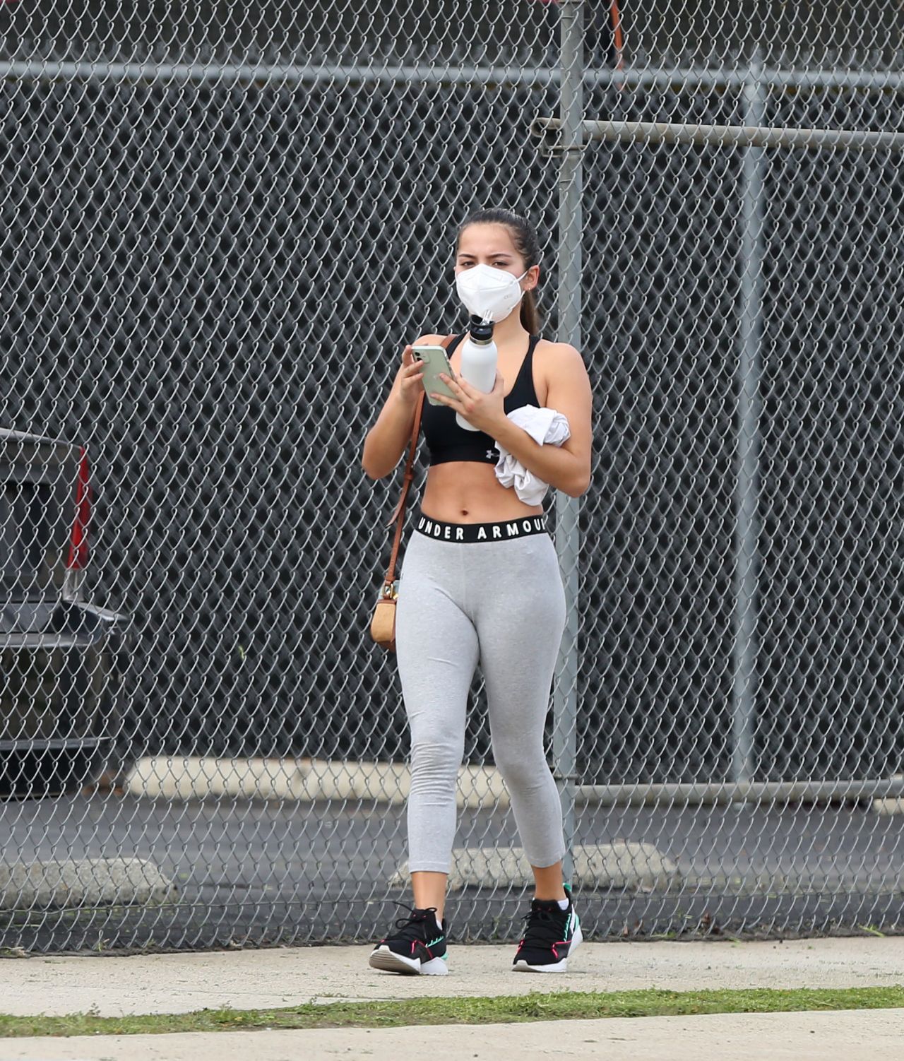 Isabela Merced - Leaving the Gym in LA 02/09/2021.