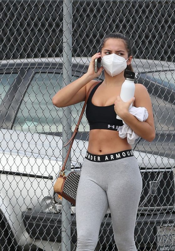 Isabela Merced - Leaving the Gym in LA 02/09/2021