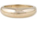 Jacquie Aiche Smooth Gold Dome Ring