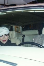 Joan Collins - Out With Her 56-Year Old Husband Percy Gibson in Los Angeles 02/24/2021