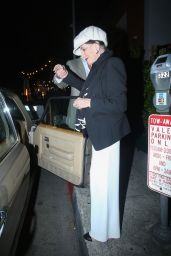 Joan Collins - Out With Her 56-Year Old Husband Percy Gibson in Los Angeles 02/24/2021