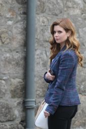 Joanna Garcia - "As Luck Would Have It" Filming Set in Dublin 02/18/2021