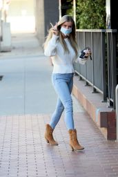 Joanna Krupa in Tight Jeans and Cowboy Boots - Miami 02/23/2021