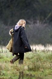 Jodie Comer - Filming in Cheshire 02/01/2021