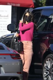 Jordana Brewster - Out in Los Angeles 02/14/2021