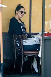 Katharine McPhee and David at Il Pastaio in Beverly Hills 02/15/2021