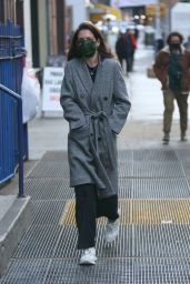 Katie Holmes - Out in NYC 02/14/2021