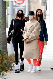Kendall Jenner and Hailey Rhode Bieber - West Hollywood 02/01/2021