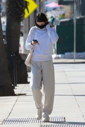 Kendall Jenner in Comfy Outfit - Santa Monica 02/04/2021