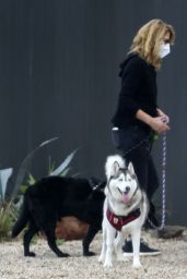 Laura Dern - Takes Her Dogs For a Walk in LA 02/10/2021