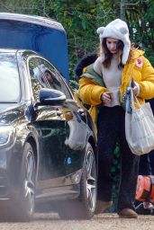 Lily James - Out in Suffolk 02/11/2021