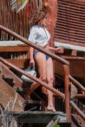 Luann de Lesseps in a Bikini in Tulum 02/24/2021