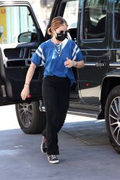 Lucy Hale - Getting Gas in Studio City 02/22/2021