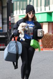 Lucy Hale - Going to the Gym in LA 02/15/2021